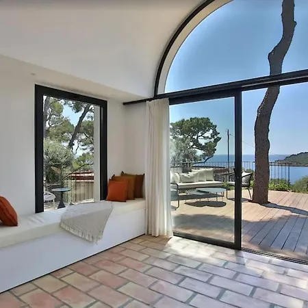 Splendide Cap D'antibes Vue Mer- Piscine * 昂蒂布